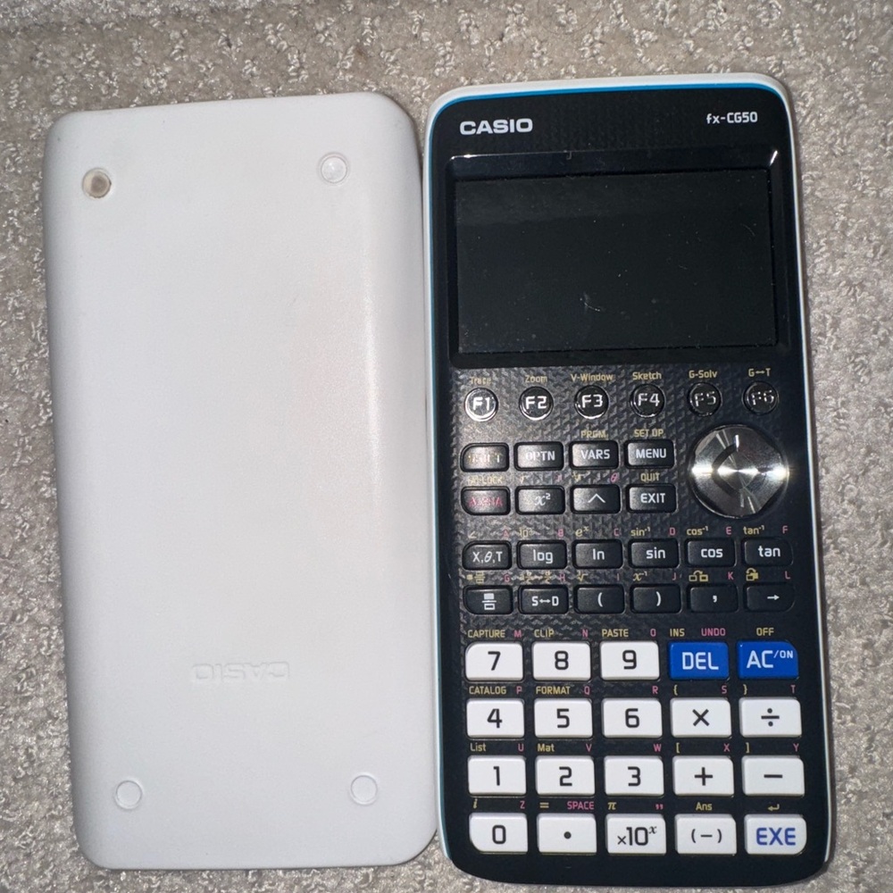 Casio fx-CG50 Black and White Calculator